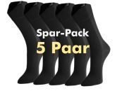 LINDNER Spar-Pack - 5 Paar Baumwollsocken Bio-Baumwolle