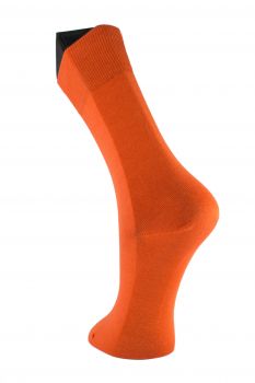 LINDNER Style - Modische Baumwollsocken - orange