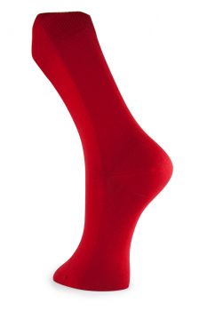 LINDNER Style - Modische Baumwollsocken - rot