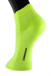 LINDNER Shorties - Sneaker Golf Socks - neon