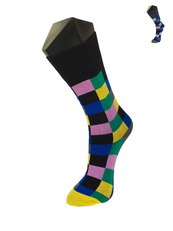 LINDNER® Fun Socks Karo