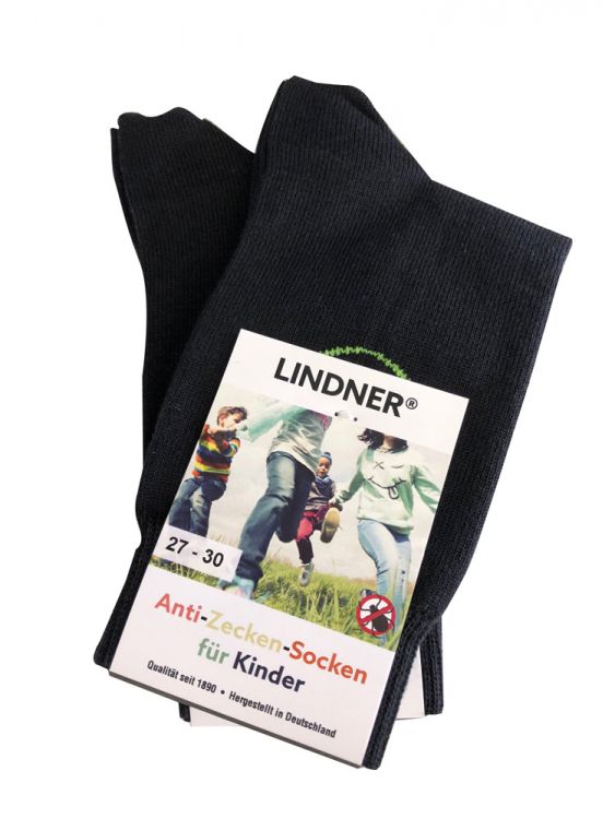 LINDNER® Doppelpack Anti-Zecken-Socke Kinder