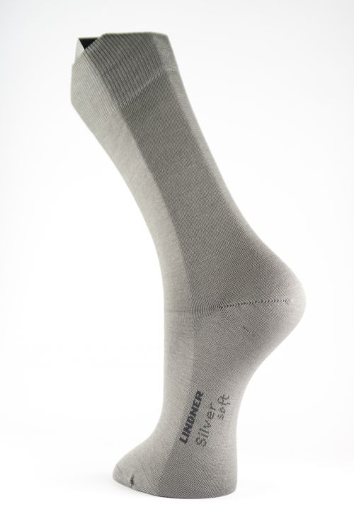 LINDNER® Silversoft® - Doppelpack Diabetikersocken / Neurodermitikersocken