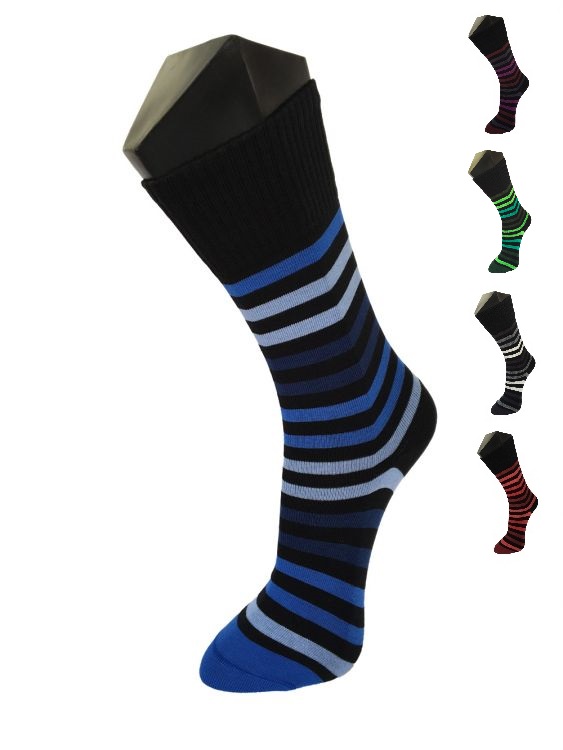 LINDNER® Fun Socks Stripes